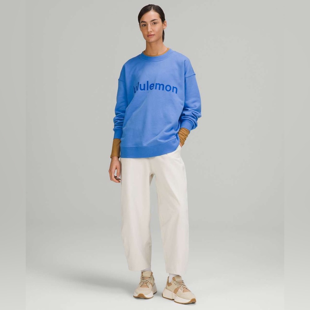 🚫Sold🚫 Lululemon Perfectly Oversized Crew *Graphic